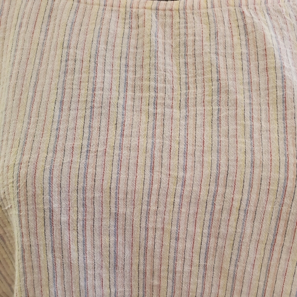 Light pink striped hippie shirt - Picture 2 of 5